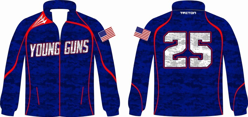Virginia Young Guns Baseball Custom Track Jacket TJ1