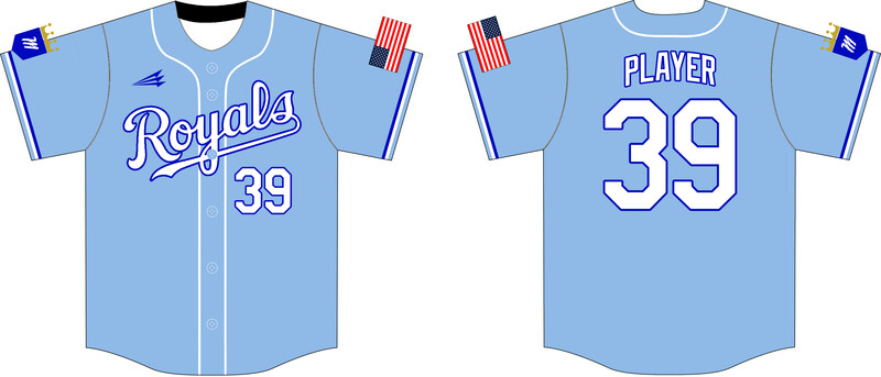 Montgomery Royals Custom HexaFlex Baseball Jersey #J5E