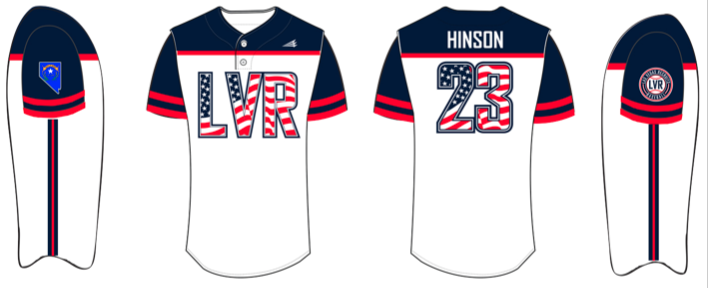 Las Vegas Recruits Custom HexaFlex Baseball Jersey #J3