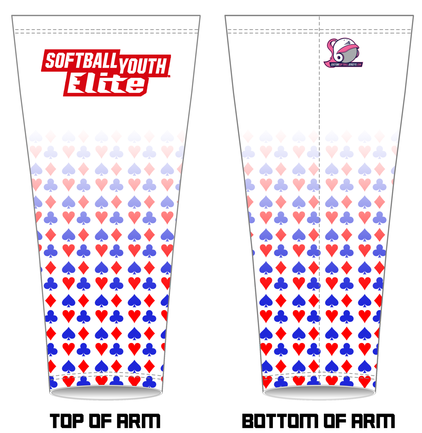 Softball Youth Elite Las Vegas 2019 Arm Sleeve AS1