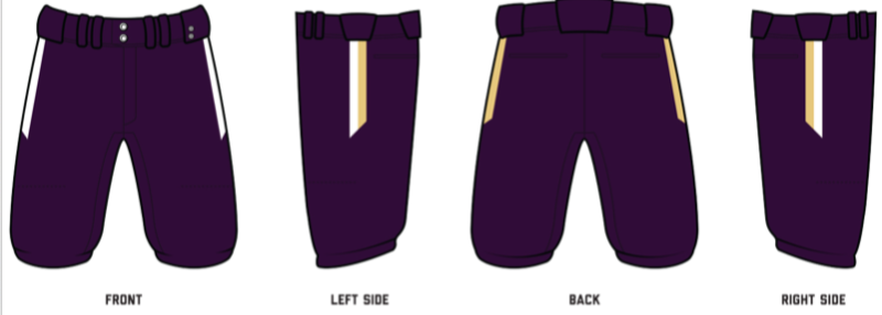Growlers Custom Elite *KNICKER* Baseball Pants #BP1