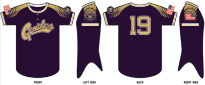 Growlers Custom HexaFlex Baseball Jersey #J1