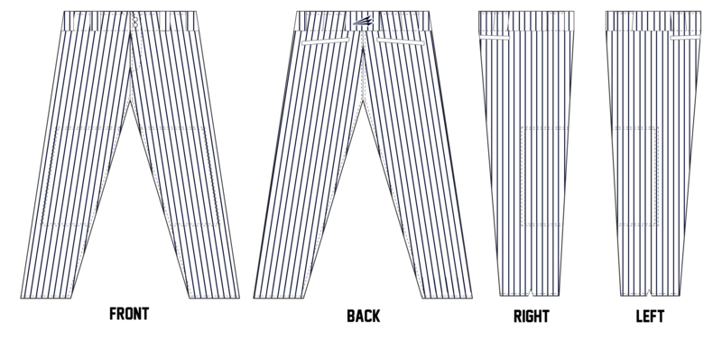 West Maui Brewers Stacheman Elite Custom Long Baseball Pants #BP1B