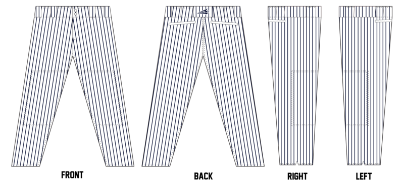 West Maui Brewers Stacheman Elite Custom Pro-Fit Baseball Pants #BP1D