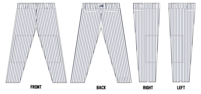 West Maui Brewers Stacheman Elite Custom Pro-Fit Baseball Pants #BP1D