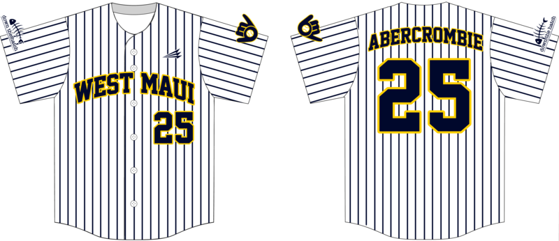 West Maui Brewers Custom Pro-Premier Baseball Jersey #J1E