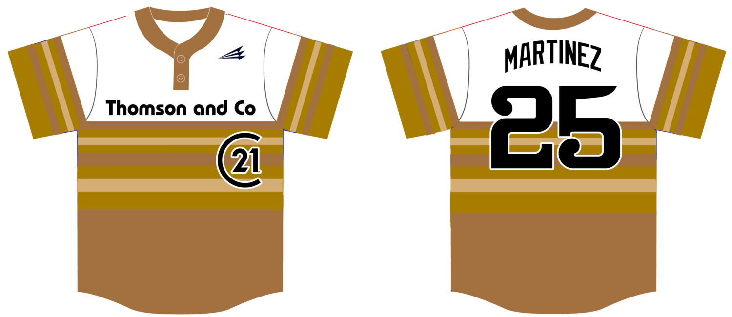 Century 21 Custom HexaFlex Baseball Jersey #J1b