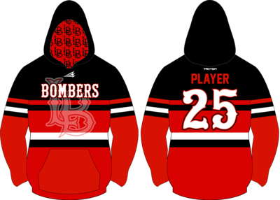 Lubbock Bombers Custom Vulcan Hoodie #VH3C