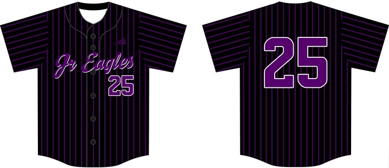 JR. Eagles Custom Baseball Jersey #1