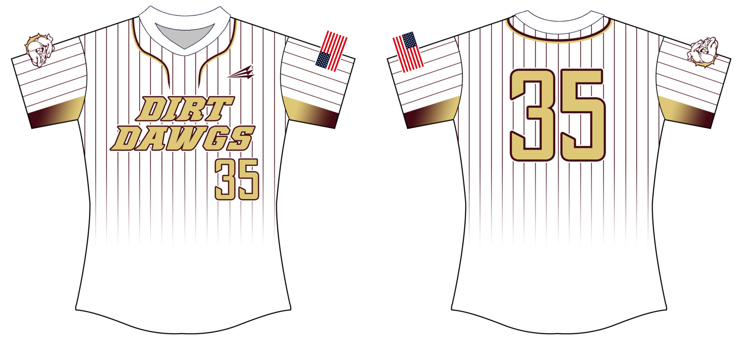 Southern Illinois Dirt Dawgs Custom HexaFlex Softball Jersey #J6b