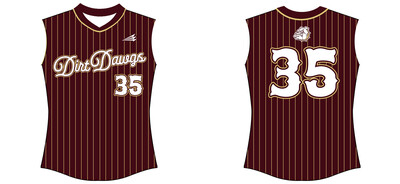 Southern Illinois Dirt Dawgs Custom HexaFlex Softball Jersey #J5c
