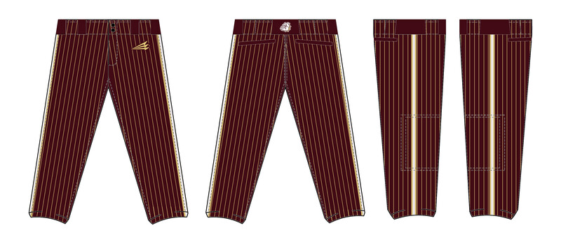 Southern Illinois Dirt Dawgs Custom Stacheman Elite Fastpitch Pants #FP5b