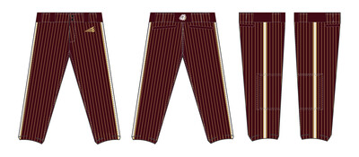 Southern Illinois Dirt Dawgs Custom Stacheman Elite Fastpitch Pants #FP5b