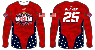 Softball Youth All-Americans Texas 2019 Longsleeve HyperTee LHT2
