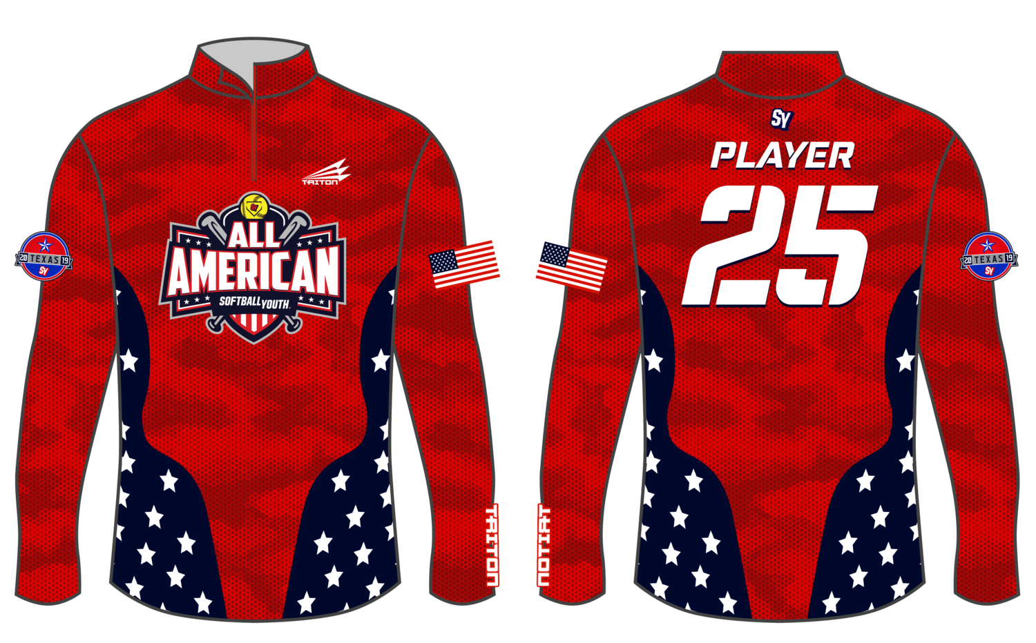 Softball Youth All-Americans Texas 2019 Men&#39;s NanoZip NZ2