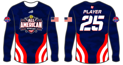 Softball Youth All-Americans Texas 2019 Longsleeve HyperTee LHT1