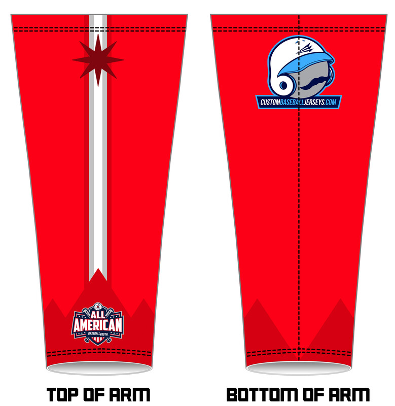 Baseball Youth All-Americans Irvine 2020 Arm Sleeve AS1