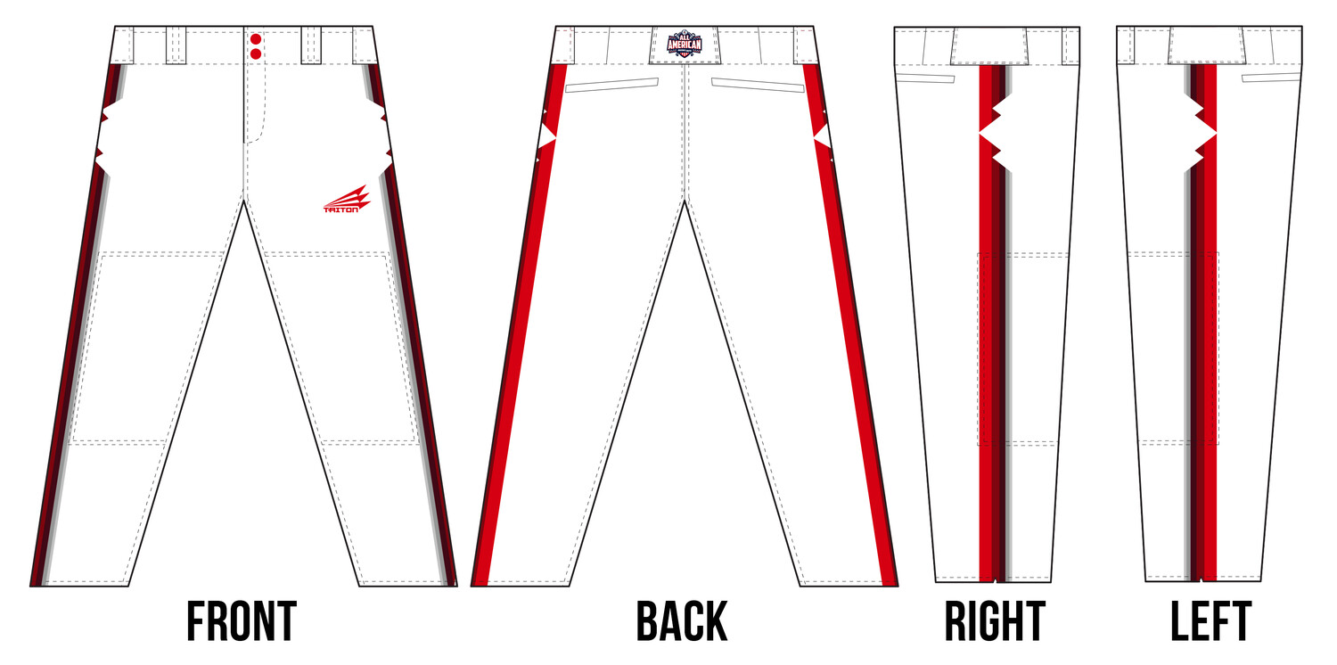 Baseball Youth All-Americans Irvine 2020 Long Pants BP1