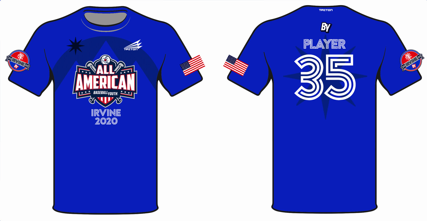 Baseball Youth All-Americans Irvine 2020 Shortsleeve HyperTee HT2