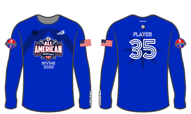 Baseball Youth All-Americans Irvine 2020 Longsleeve HyperTee LHT2