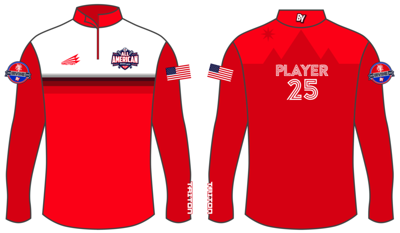 Baseball Youth All-Americans Irvine 2020 Lightweight NanoZip NZ1