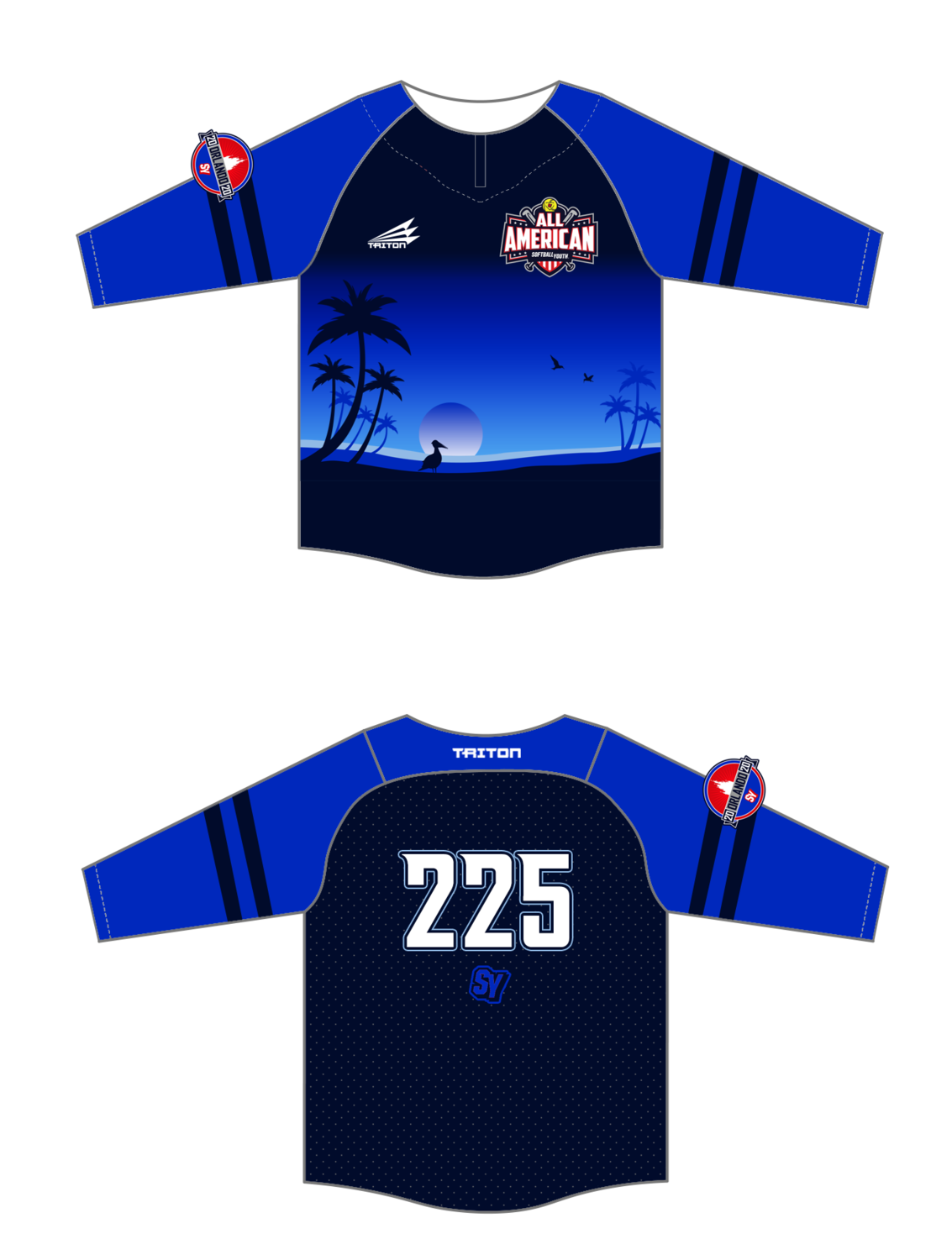 Softball Youth All-Americans Orlando 2020 BP Jacket BPJ2