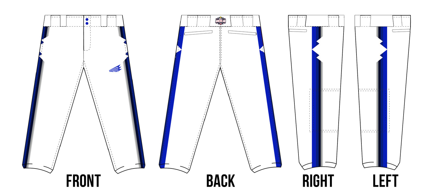 Softball Youth All-Americans Irvine 2020 Fastpitch Pants FP2