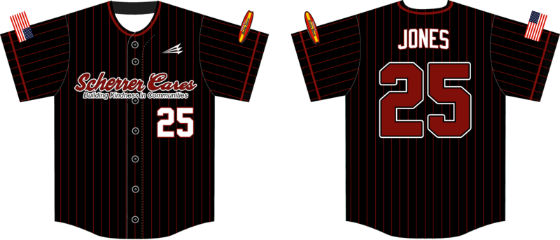 Scherrer Cares Custom Hexaflex Baseball Jersey #J3B