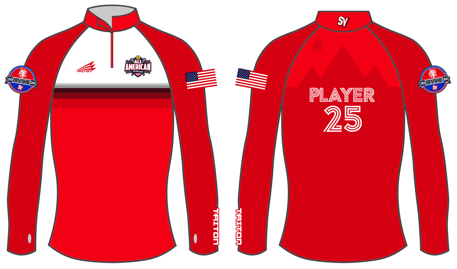 Softball Youth All-Americans Irvine 2020 Women&#39;s NanoZip WNZ1