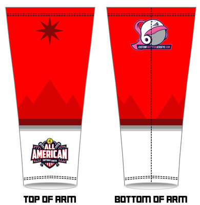 Softball Youth All-Americans Irvine 2020 Arm Sleeve AS1