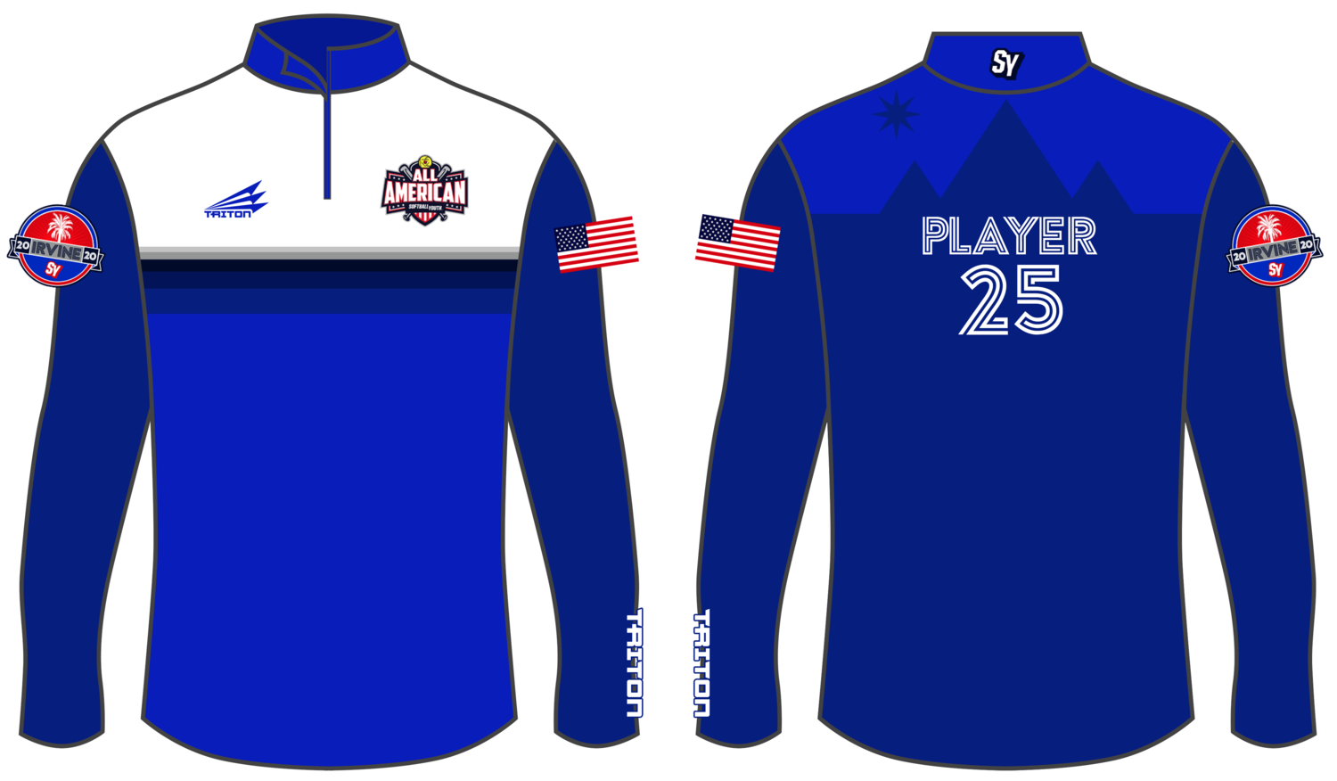Softball Youth All-Americans Irvine 2020 Men&#39;s NanoZip NZ2