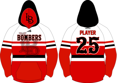 Lubbock Bombers Custom Vulcan Hoodie #VH3A