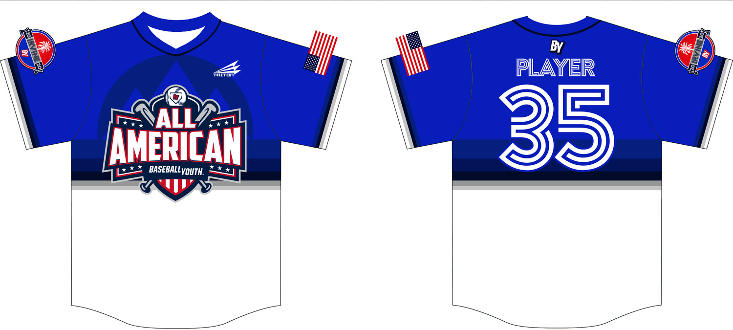 Baseball Youth All-Americans Irvine 2020 Baseball Jersey J2