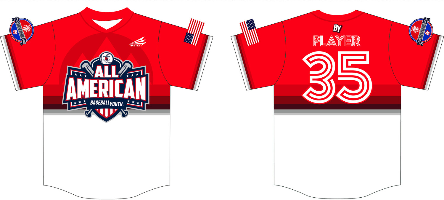 Baseball Youth All-Americans Irvine 2020 Baseball Jersey J1