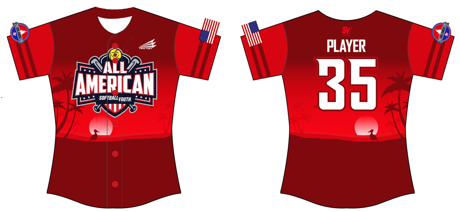 Softball Youth All-Americans Orlando 2019 Fastpitch Jersey J2B