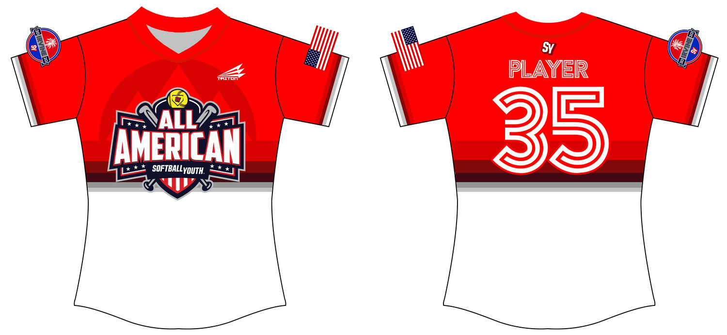 Softball Youth All-Americans Irvine 2020 Fastpitch Jersey J1