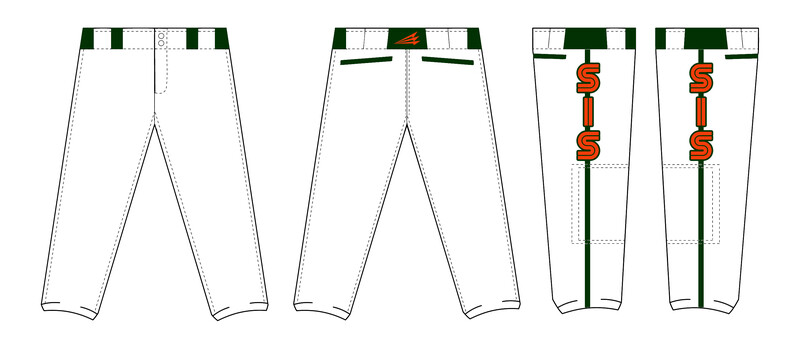 Southeast Impact Softball Custom Softball Baseball Pants #BP1