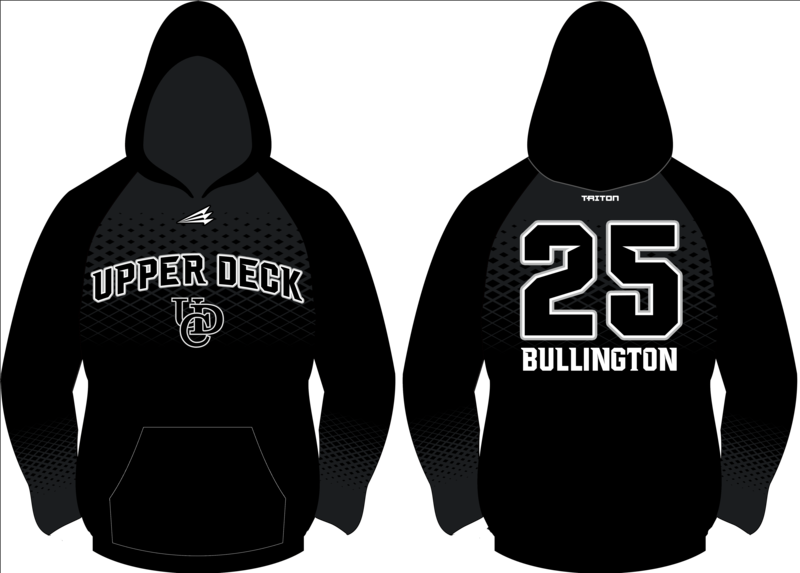 Upper Deck Cougars Baseball Custom Vulcan Hoodie #VH1D