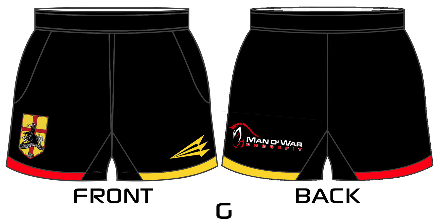 Lexington Blackstones Custom Rugby Shorts #RSG