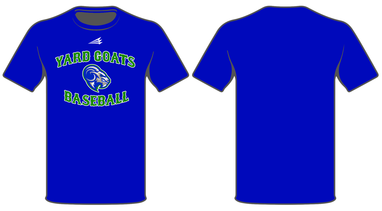 Bluegrass Yard Goats Custom Baseball HyperTee Design #HT3C