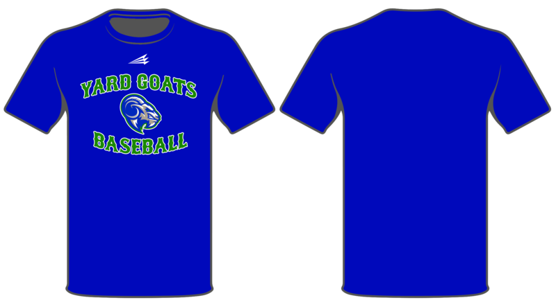 Bluegrass Yard Goats Custom Baseball HyperTee Design #HT3C