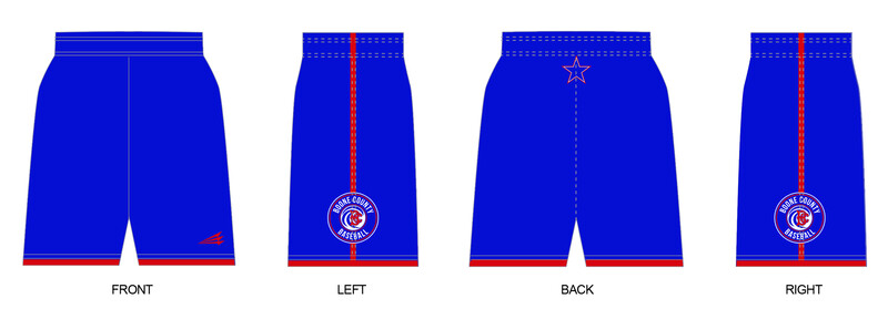 Boone County Baseball Revolution Shorts #RV2