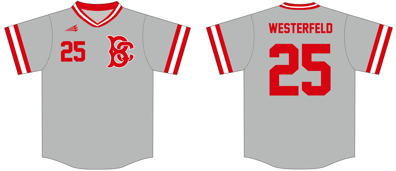Boone County Custom NanoDri Baseball Jersey #J5