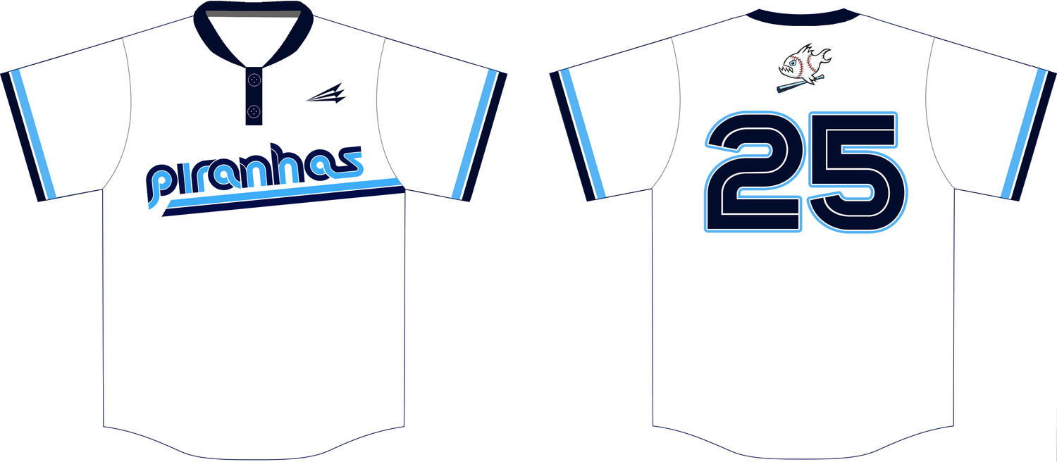 Piranhas Custom NanoDri Baseball Jersey #J18A