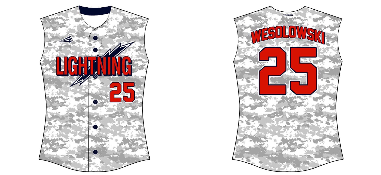 Amherst Lightning Custom Hexaflex Fastpitch Jersey #J4B