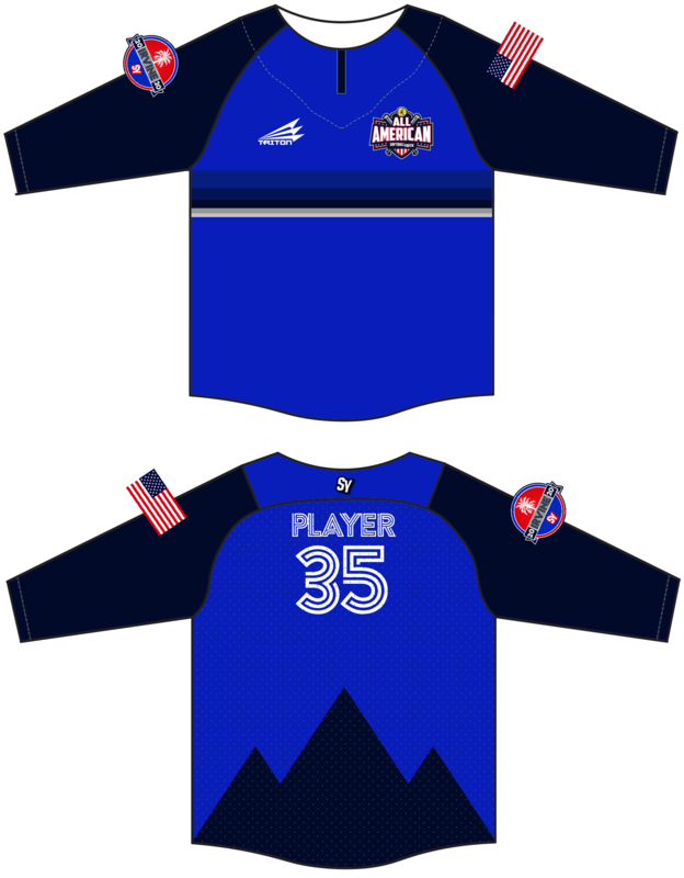 Softball Youth All-Americans Irvine 2020 BP Jacket BPJ2