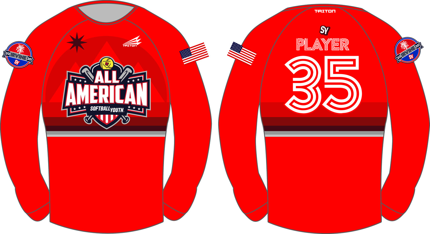 Softball Youth All-Americans Irvine 2020 Vulcan Pullover VP1