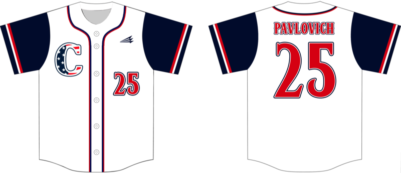 Clarence Patriots Custom NanoDri Baseball Jersey #J7c