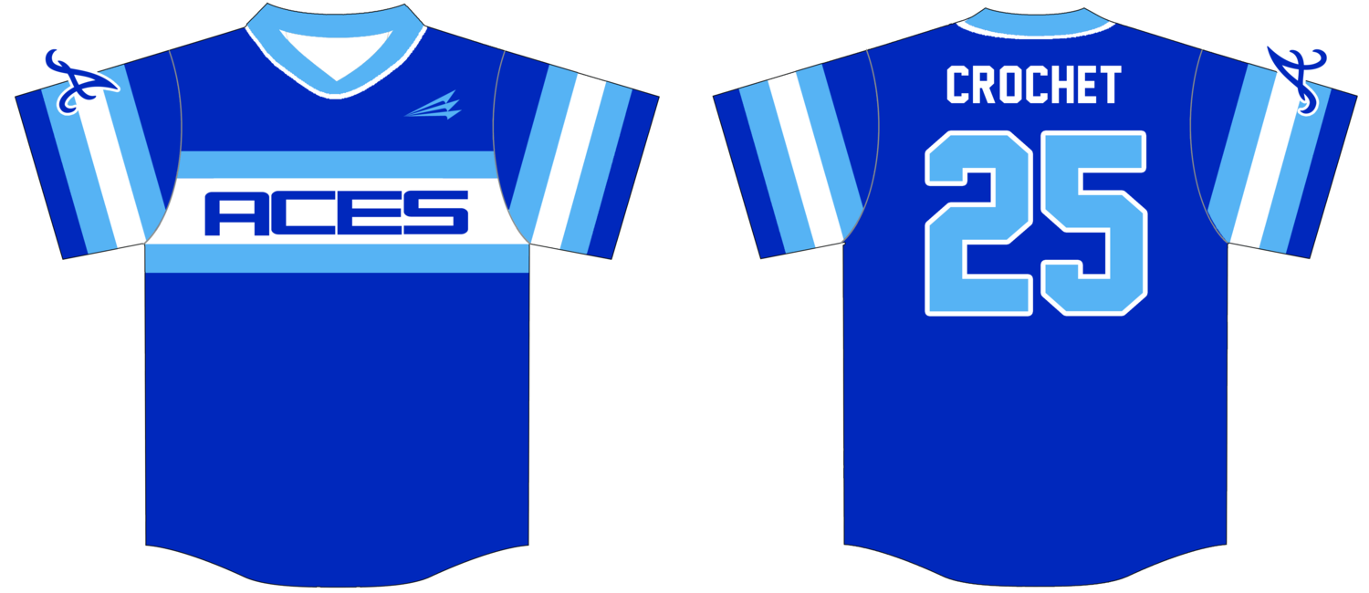 St. Mary Aces Custom HexaFlex Baseball Jersey #J1D