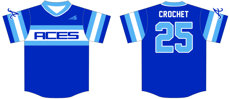 St. Mary Aces Custom HexaFlex Baseball Jersey #J1D